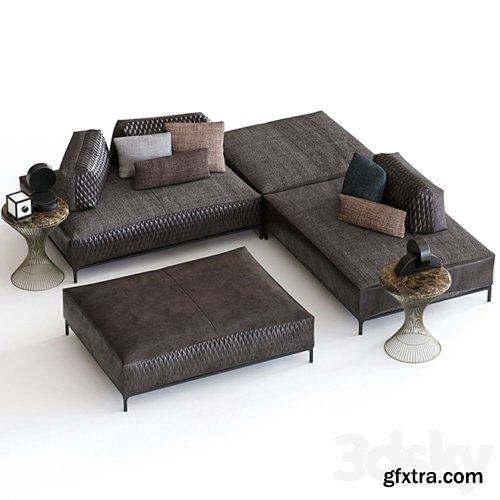 3dsky Pro - ditreitalia sanders sofa and iva table