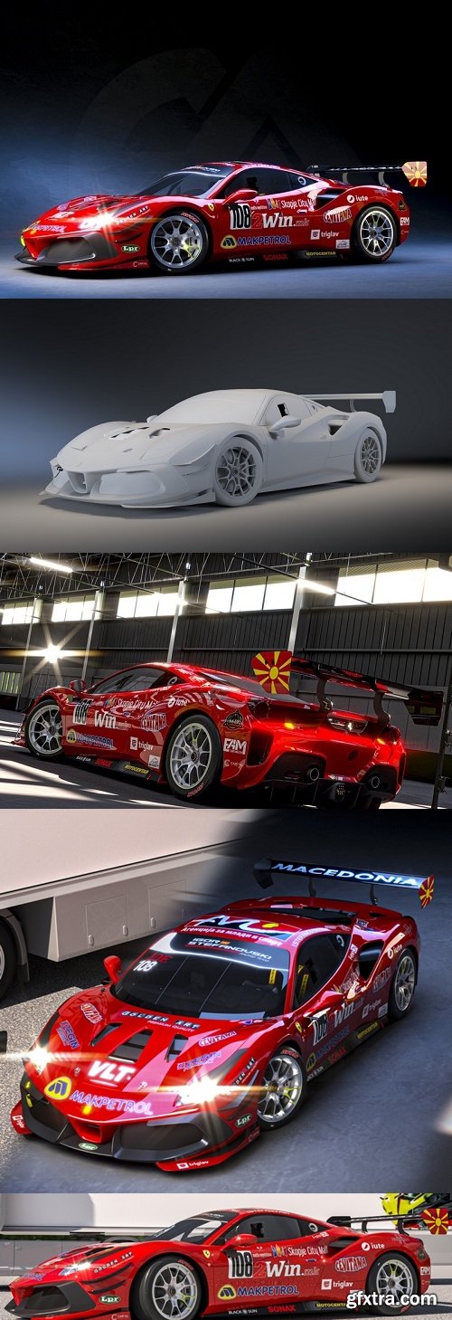 Ferrari 488 Race Livery