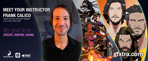 Painters Academy - Character Design from Beginner to Advanced - Frank Calico