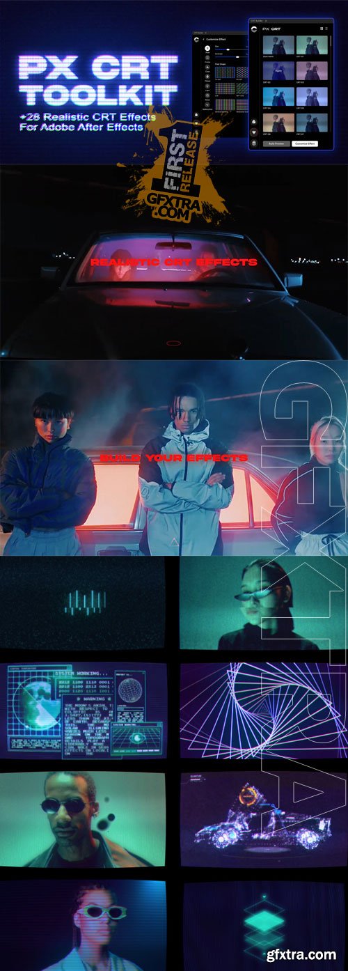 Pixflow - PX-CRT TV Effects Plugin