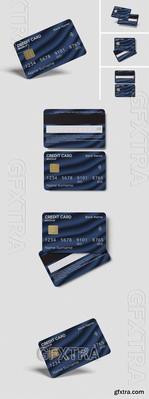 Credit card mockup VNWLHKF