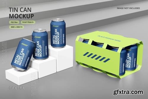 Soda Can Mockup SH655V7
