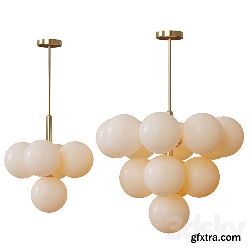 3dsky Pro - Chandelier POLARIS Lampatron