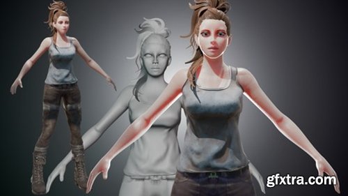 Udemy - Become a Pro at 3D Character Modeling & Animation in Blender