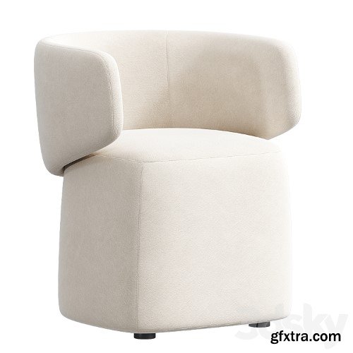 3dsky Pro - ORIGIN Small armchair By Novamobili