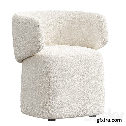 3dsky Pro - ORIGIN Small armchair By Novamobili