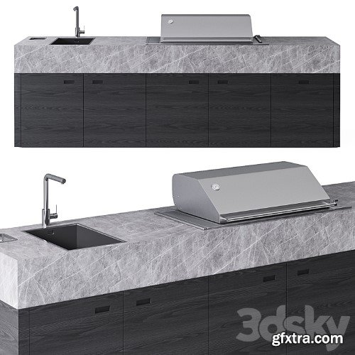 3dsky Pro - OCQ BBQUBE PRO Outdoor kitchen