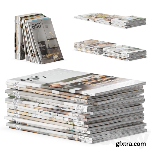 3dsky Pro - EST Architecture And Design Magazines Set