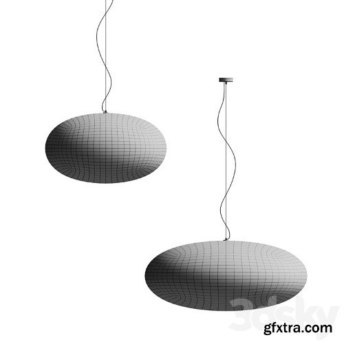 3dsky Pro - Vibia VOL Blown glass pendant lamp
