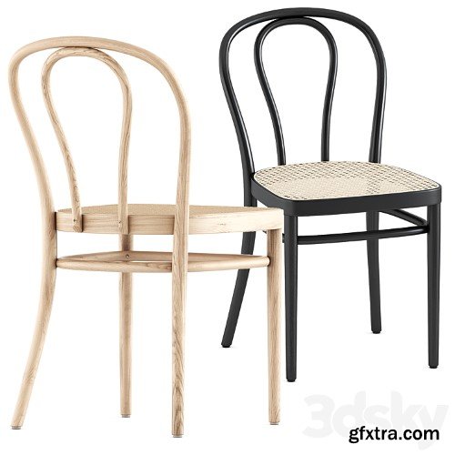 3dsky Pro - 218 chair by Thonet