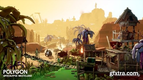 Fab - POLYGON - Apocalypse Wasteland (4.26+)