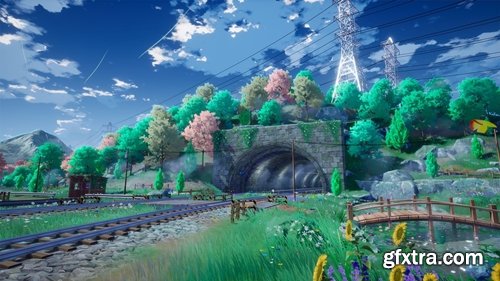 Fab - Cartoon Valley Environment (4.27+)