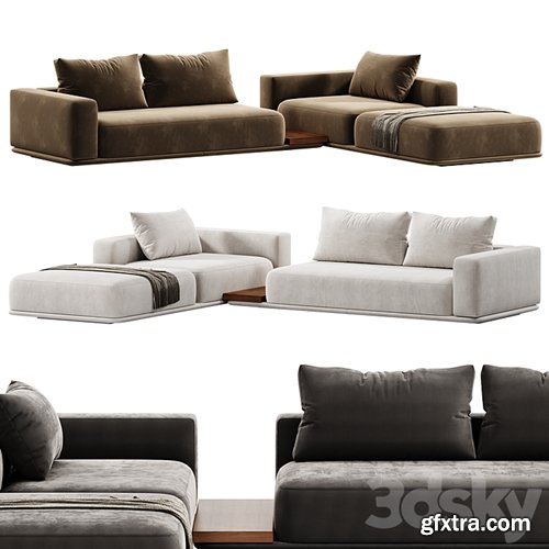 3dsky Pro - Minotti Horizonte Modular Sofa