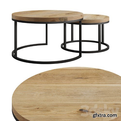3dsky Pro - Oval Coffee Table by mLOFT