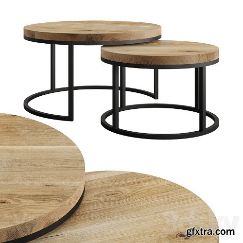 3dsky Pro - Oval Coffee Table by mLOFT