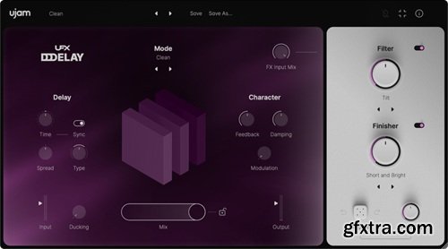 uJAM UFX DELAY v1.0.0 uJAM UFX DELAY v1.0.0