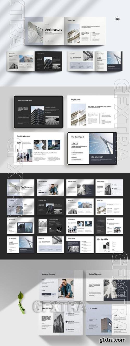 Architecture Brochure Landscape Template GGLEZHV