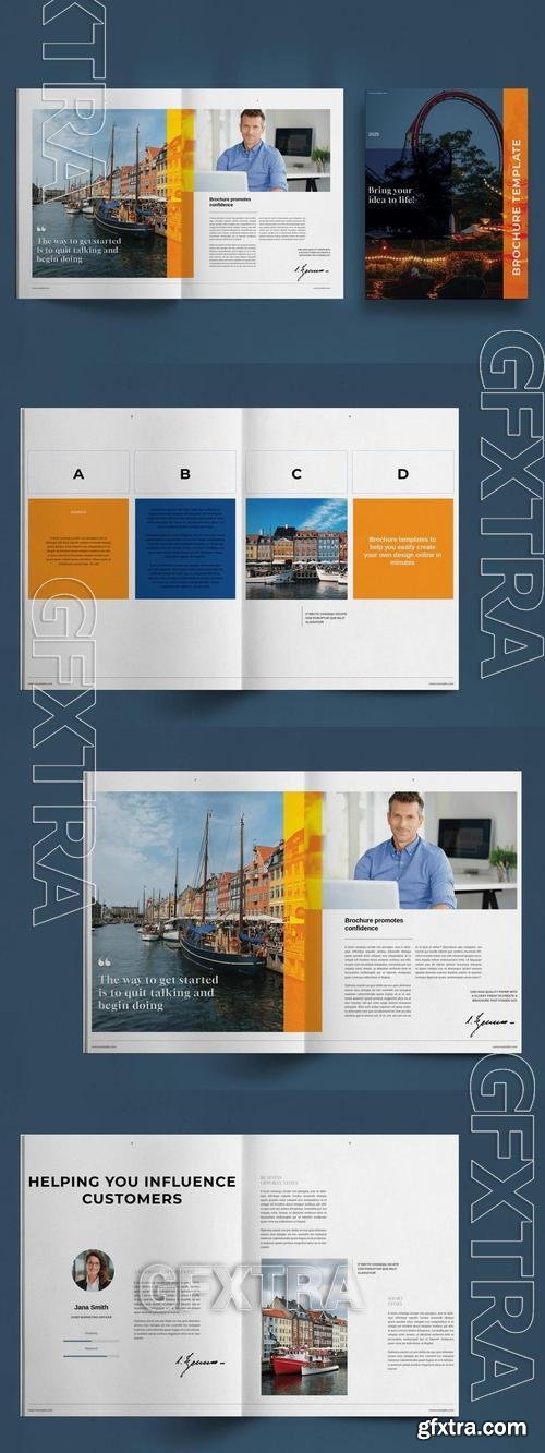 Orange Brochure Template J59DNR7 Orange Brochure Template J59DNR7
