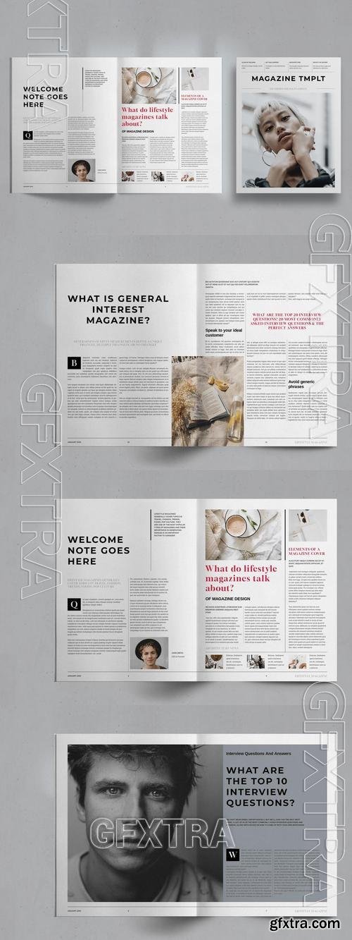 Magazine Layout Template HPE36MQ Magazine Layout Template HPE36MQ
