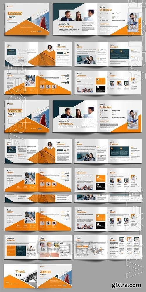 Minimal Company Profile Template VNANJKG