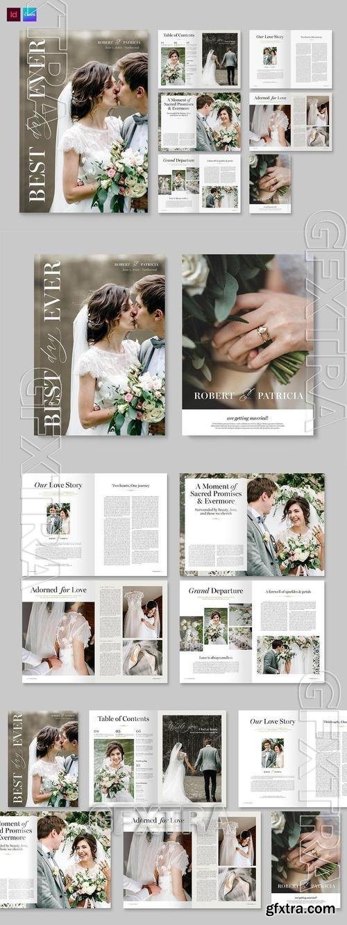 Wedding Day Magazine Template GMLWDXF