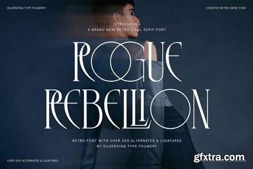 CreativeMarket - SLTF Rogue Rebellion - Ligature Font