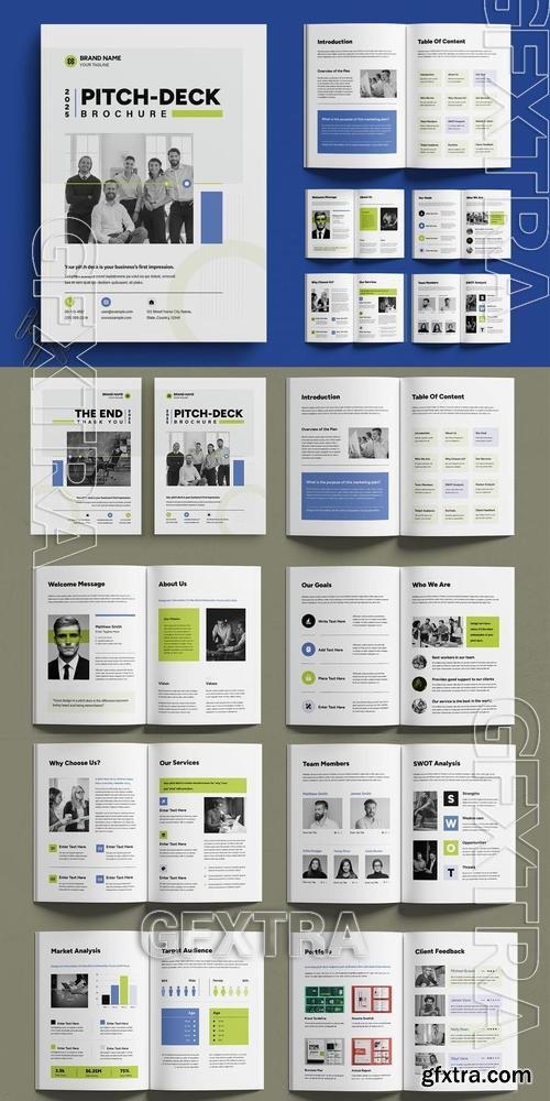 Modern Pitch Deck Brochure Design NZGEYB6