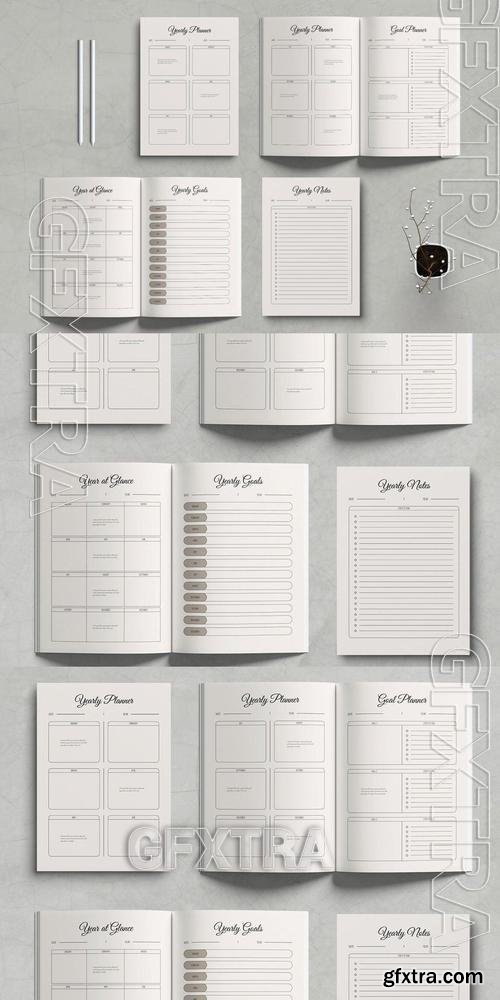 Yearly Planner Template Layout Y6A32ZK Yearly Planner Template Layout Y6A32ZK