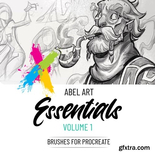 Gumroad - Abel Essentials Drawing and Inking Procreate Brushes Gumroad - Abel Essentials Drawing and Inking Procreate Brushes
