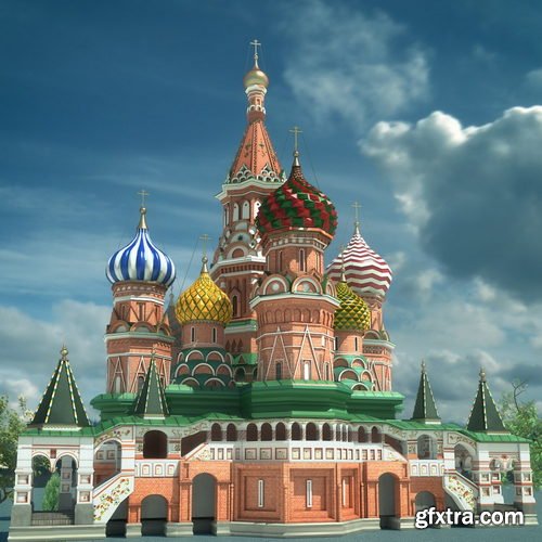 TurboSquid - Saint Basils Cathedral