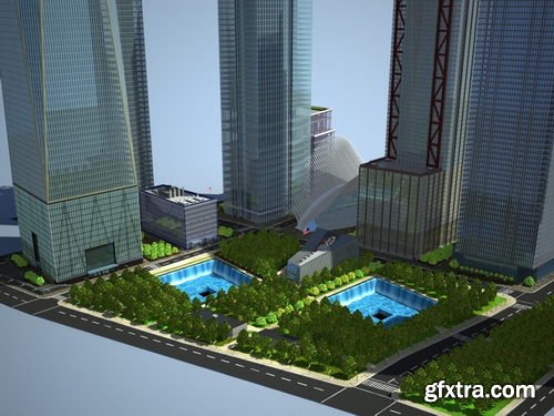 TurboSquid - New World Trade Center Complex