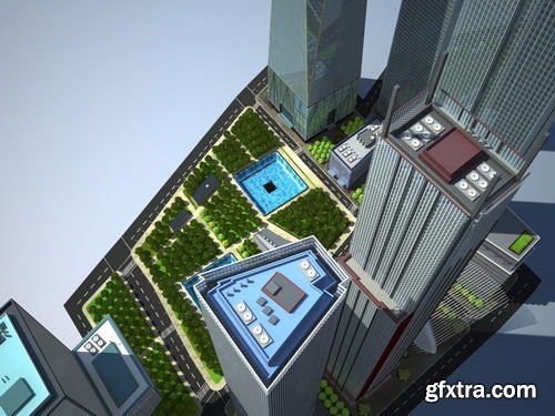 TurboSquid - New World Trade Center Complex