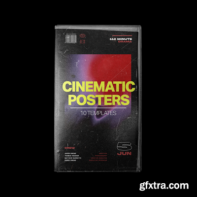 Tropic Colour - CINEMATIC SOCIAL MEDIA POSTER TEMPLATES