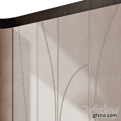 3dsky Pro - Decorative wall 3d panel headboard 026