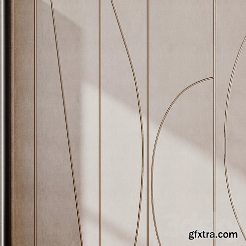 3dsky Pro - Decorative wall 3d panel headboard 026