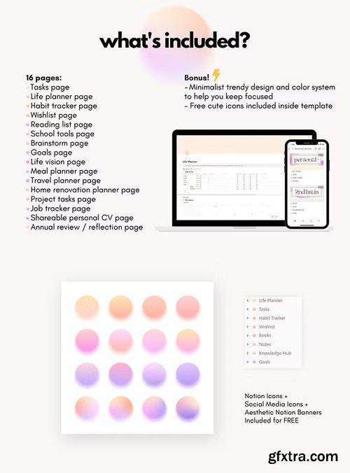 Life Planner Notion Template