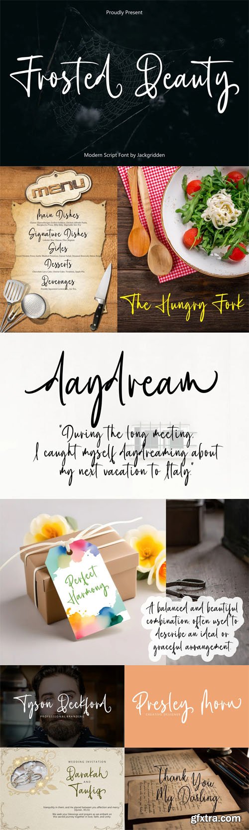 Frosted Beauty - Modern Script Font