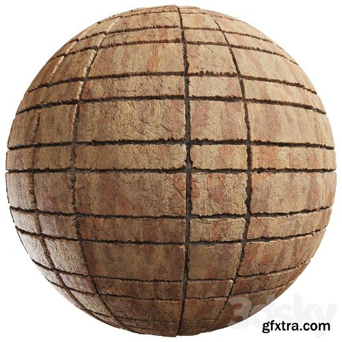 3dsky Pro - PBR Bricks 01 - Tileable 4K Texture