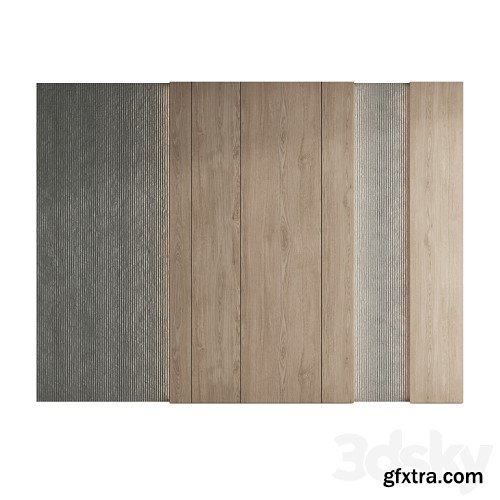 3dsky Pro - Decorative wall panel set 133