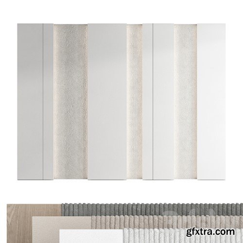 3dsky Pro - Decorative wall panel set 133