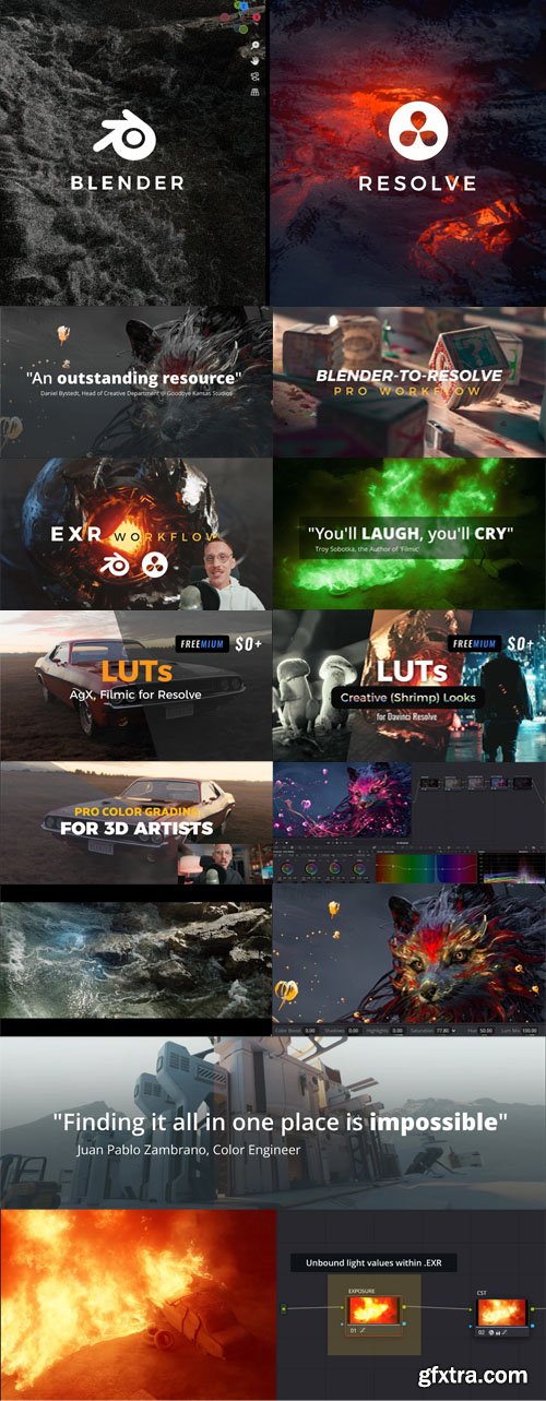 Blender to Resolve Video Course