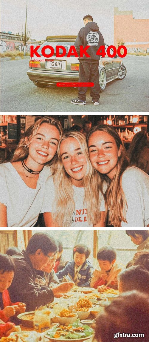 Kodak 400 - Mobile & Desktop Lightroom Presets