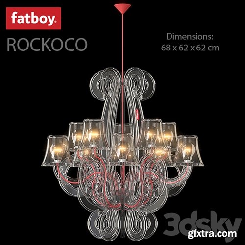3dsky Pro - Hanging lamp ROCKCOCO FATBOY