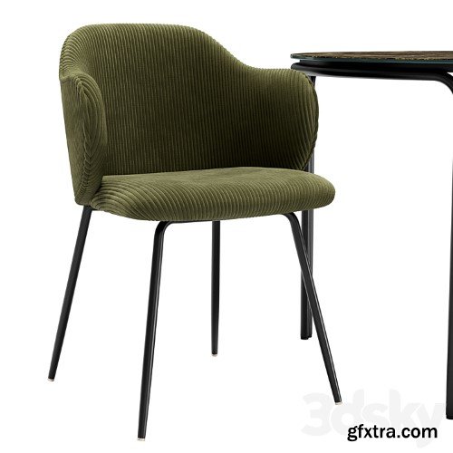 3dsky Pro - Suanna Dining Chair and Chici Table