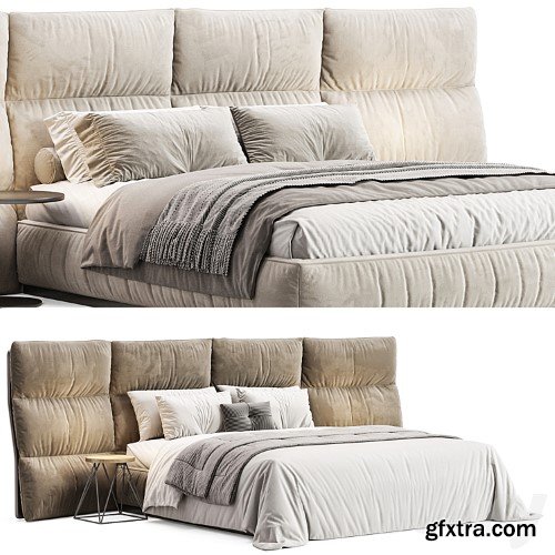 3dsky Pro - Palau bed by Visionnaire