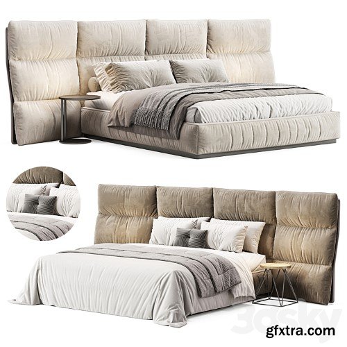 3dsky Pro - Palau bed by Visionnaire