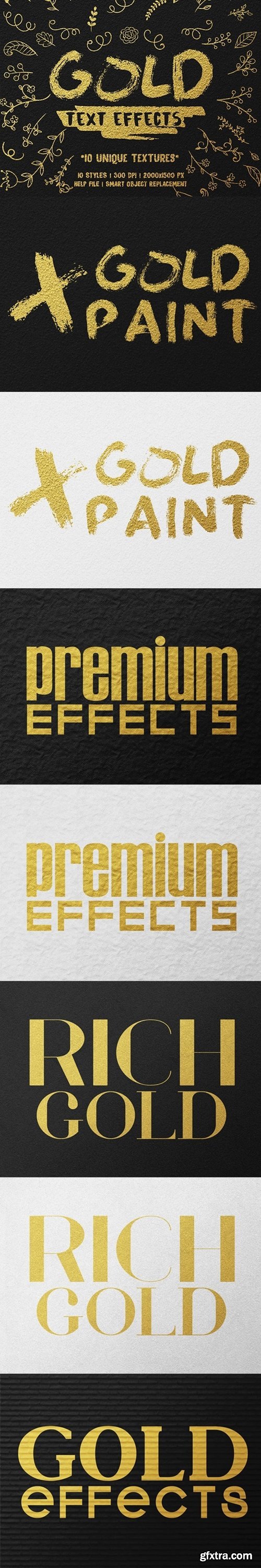 GraphicRiver - Gold Text Effects 17205375