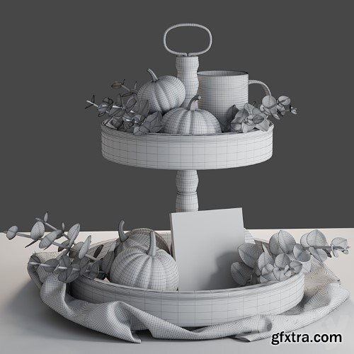 3dsky Pro - Pumpkins decor set