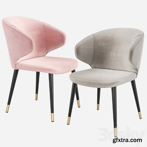 3dsky Pro - Eichholtz Volante Dining Chair