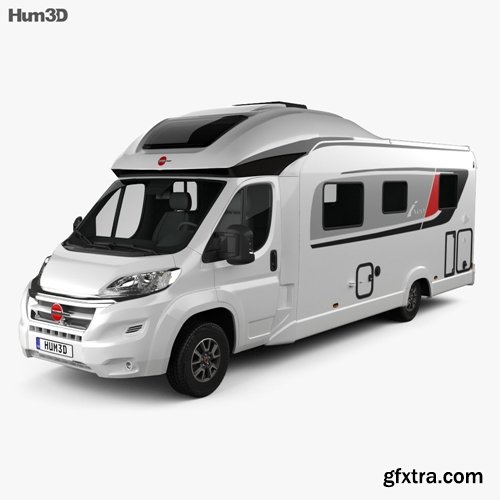 3DModels - Burstner Ixeo IT 734 G Motorhome